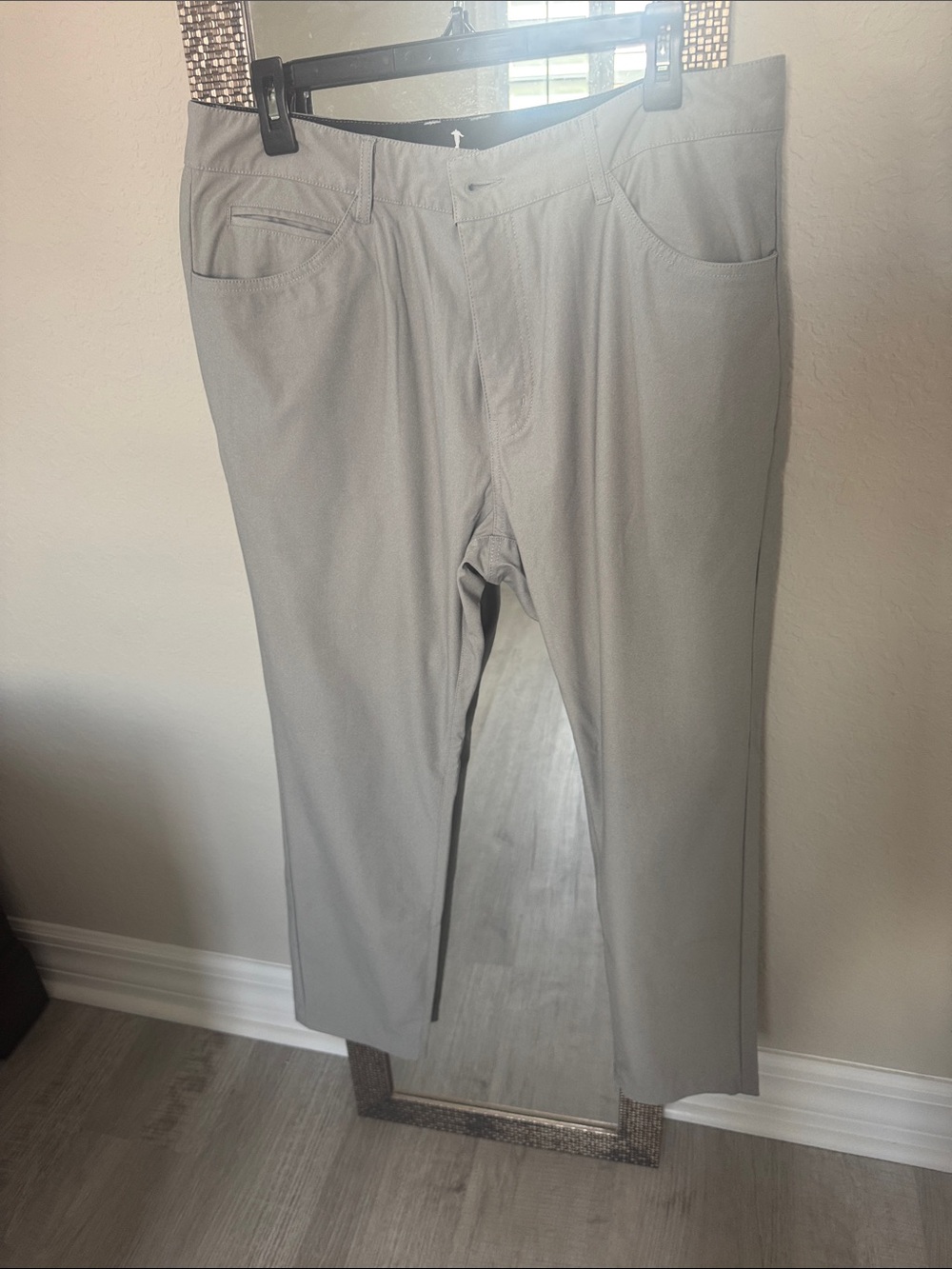 AndersonOrd’s Men's Classic Light Gray Golf Pants